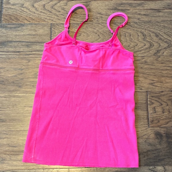 RARE Lululemon Removable Strap Ribbed Yoga Tank - Picture 2 of 6